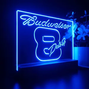 Budweiser 8 Dale Jr. LED Desk Light