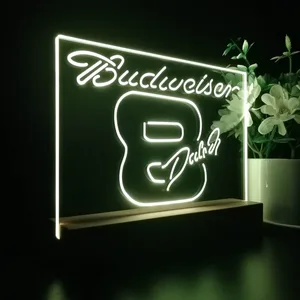 Budweiser 8 Dale Jr. LED Desk Light