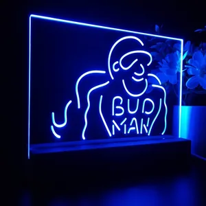 Budweiser Bud Man LED Desk Light