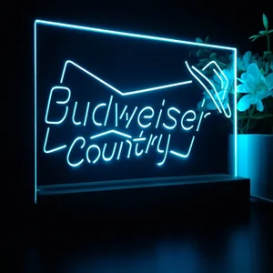 Budweiser Country Cowboy LED Desk Light