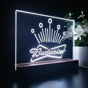 Budweiser Crown 2 LED Desk Light