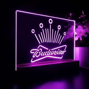 Budweiser Crown 2 LED Desk Light