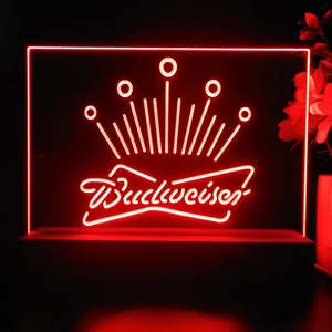 Budweiser Crown 2 LED Desk Light