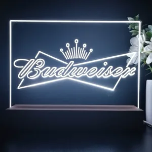 Budweiser Crown LED Desk Light
