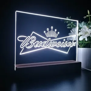 Budweiser Crown LED Desk Light