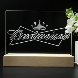 Budweiser Crown LED Desk Light