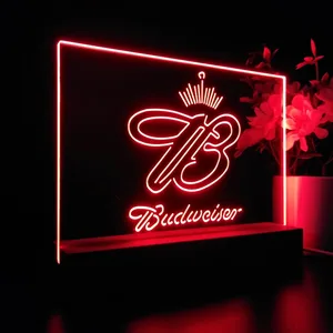Budweiser Crowned B LED Desk Light