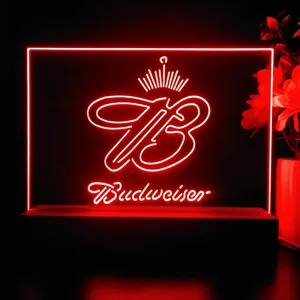 Budweiser Crowned B LED Desk Light