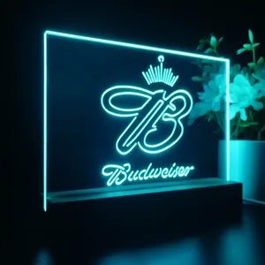 Budweiser Crowned B LED Desk Light