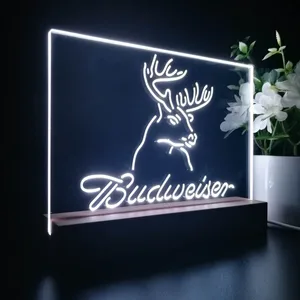 Budweiser Deer 2 LED Desk Light