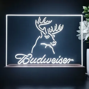 Budweiser Deer 2 LED Desk Light