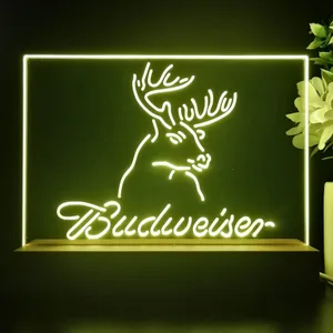 Budweiser Deer 2 LED Desk Light