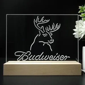 Budweiser Deer 2 LED Desk Light