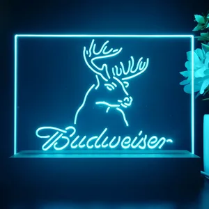 Budweiser Deer 2 LED Desk Light