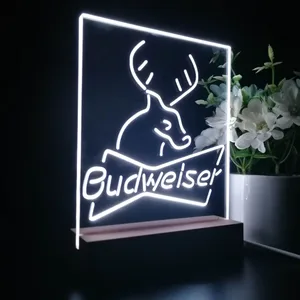Budweiser Deer LED Desk Light