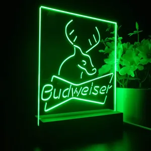 Budweiser Deer LED Desk Light