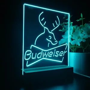 Budweiser Deer LED Desk Light