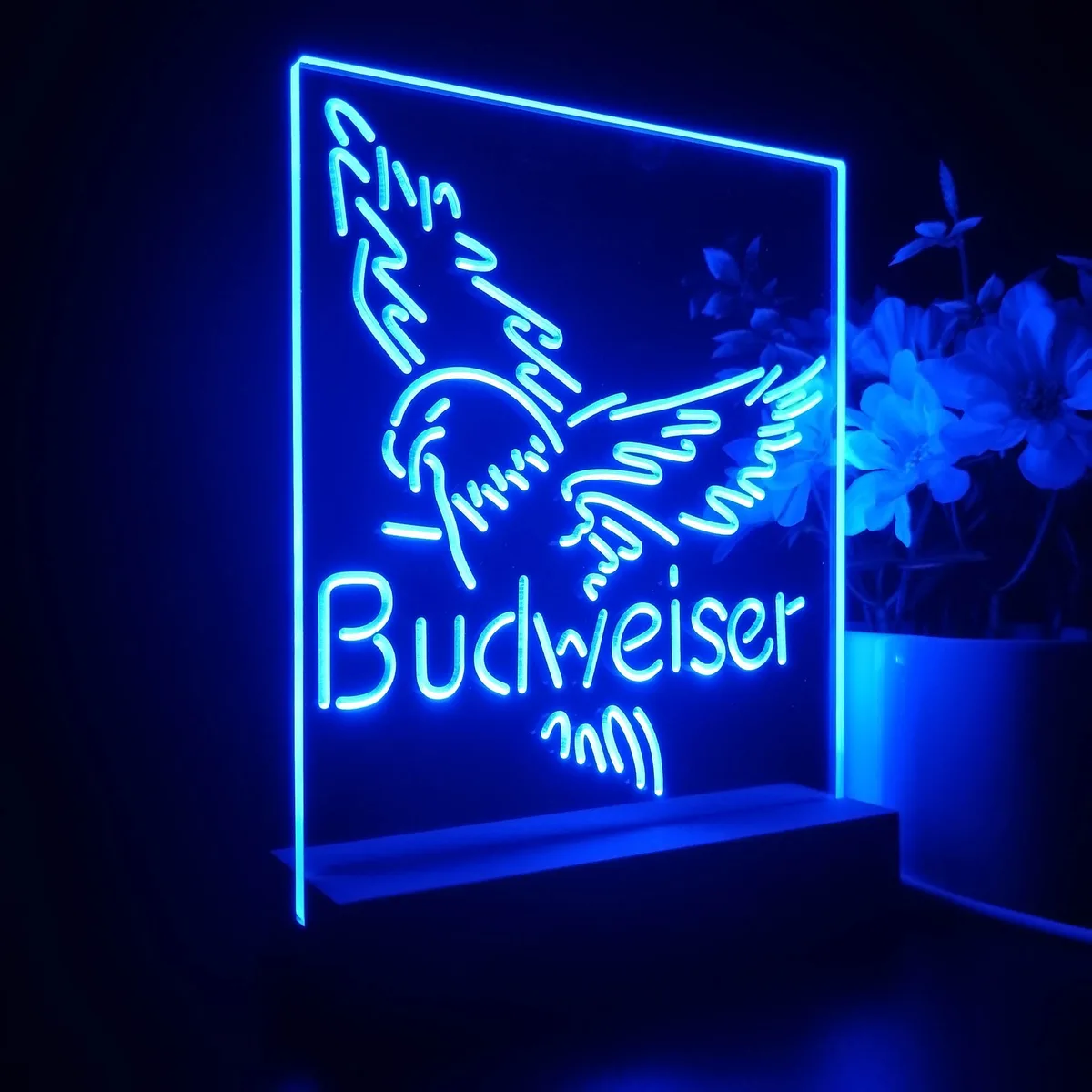 Budweiser Eagle LED Desk Light