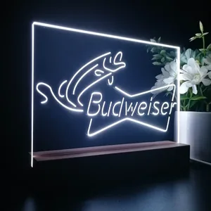 Budweiser Fish Bait LED Desk Light
