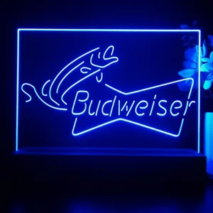 Budweiser Fish Bait LED Desk Light