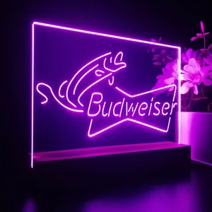 Budweiser Fish Bait LED Desk Light