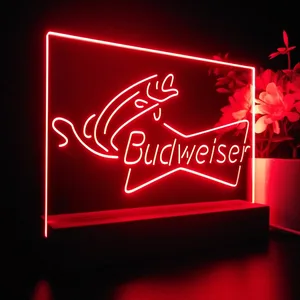 Budweiser Fish Bait LED Desk Light