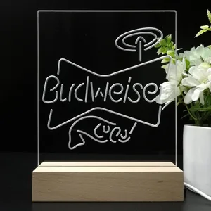 Budweiser Fishing LED Desk Light