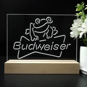 Budweiser Frog LED Desk Light