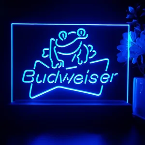 Budweiser Frog LED Desk Light