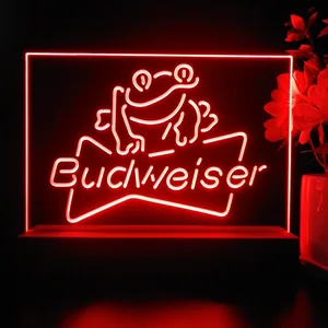 Budweiser Frog LED Desk Light