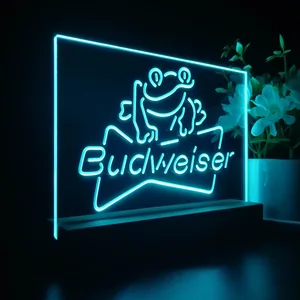 Budweiser Frog LED Desk Light