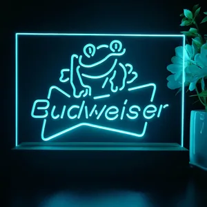 Budweiser Frog LED Desk Light