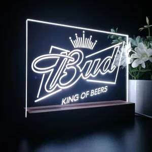 Budweiser King of Beers LED Desk Light