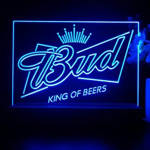 Budweiser King of Beers LED Desk Light