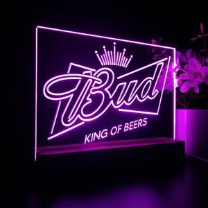 Budweiser King of Beers LED Desk Light
