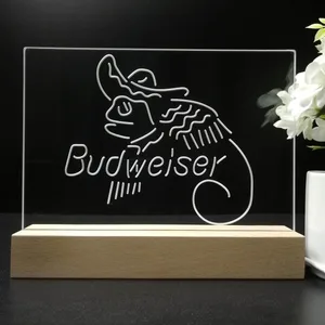 Budweiser Lizard Hat LED Desk Light