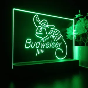 Budweiser Lizard Hat LED Desk Light
