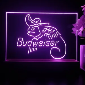 Budweiser Lizard Hat LED Desk Light