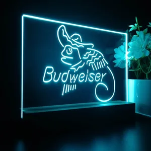 Budweiser Lizard Hat LED Desk Light