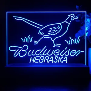 Budweiser Nebraska Bird LED Desk Light