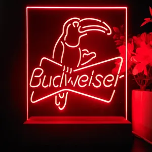Budweiser Parrot LED Desk Light