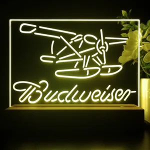 Budweiser Plane LED Desk Light