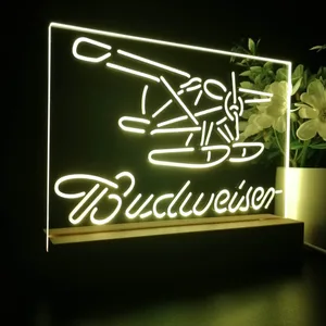 Budweiser Plane LED Desk Light