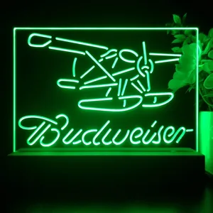 Budweiser Plane LED Desk Light