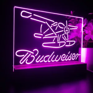 Budweiser Plane LED Desk Light