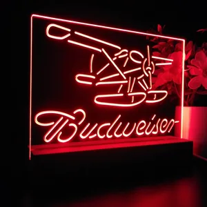 Budweiser Plane LED Desk Light