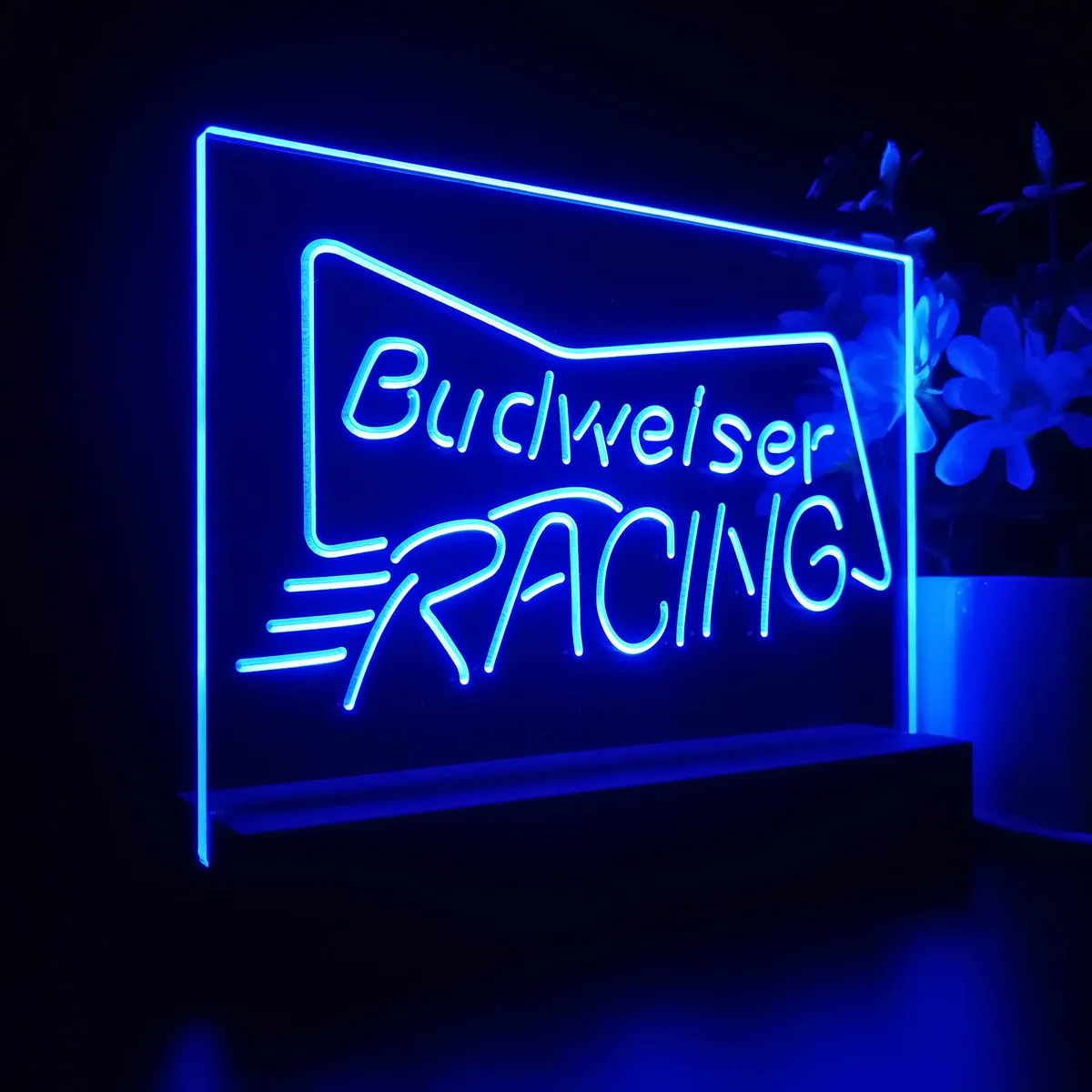 Budweiser Racing LED Desk Light