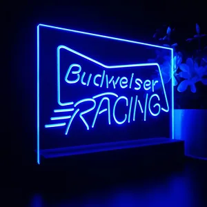 Budweiser Racing LED Desk Light