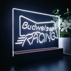 Budweiser Racing LED Desk Light