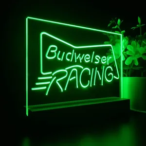 Budweiser Racing LED Desk Light